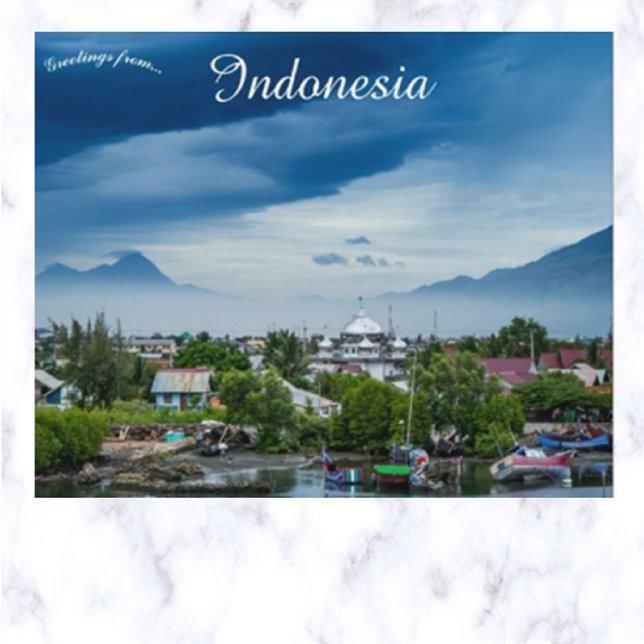 Banda Aceh Indonesien Postkarte (Von Creator hochgeladen)
