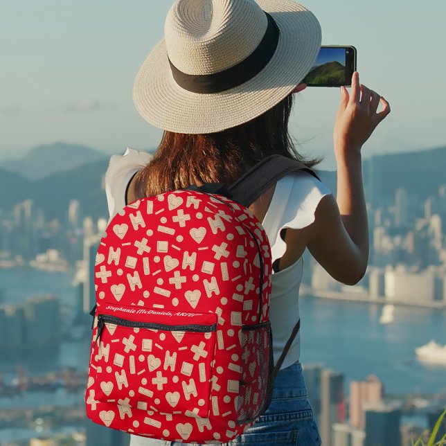 Bandage Bedruckter Rucksack (Von Creator hochgeladen)