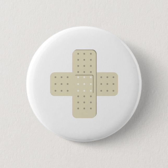 Bandaid Bandages Button (Vorderseite)
