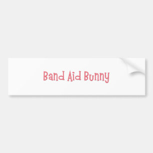 Bandaid Häschen-Krankenschwester-Geschenke Autoaufkleber