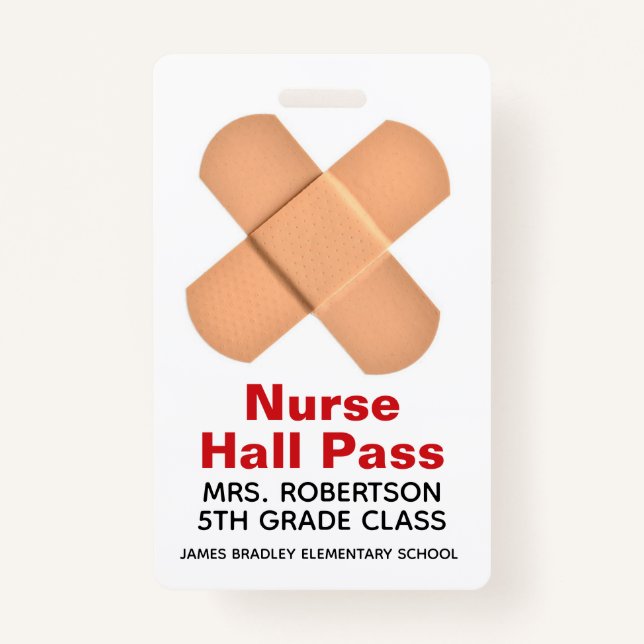 Bandaids Ausweis (Vorderseite)