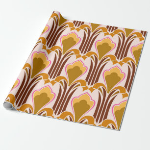 Bandana-Abbildung. Nahtloses Muster mit Pisle Geschenkpapier