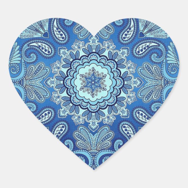 Bandana Bandana Country Heart Sticker (Devant)