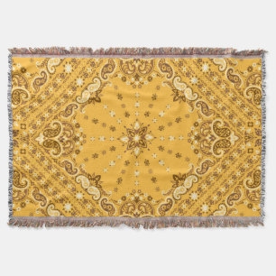 Bandana Boho: Paisley Print Revival Decke