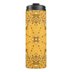 Bandana Boho: Paisley Print Revival Thermosbecher