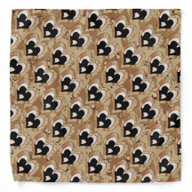 Camo du désert Coeur baiser couple