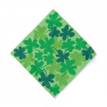 Bandana de trèfles Shamrock pour la Saint-Patrick
