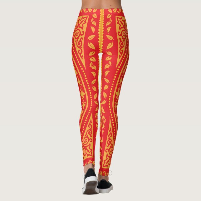 Bandana Design-2 Leggings (Dos)