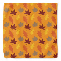 FEUILLES D'AUTOMNE ROUGE ORANGE JAUNE