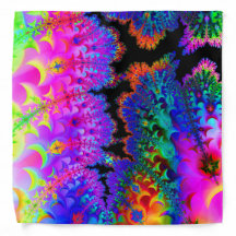 Bandana fractale de Tie Dye
