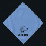 Bandana Halstuch<br><div class="desc">Ihr Nachwuchs kann diese zauberhafte Bandana zur Unterstützung von hilfsbedürftigen Settern spielen</div>