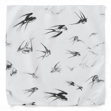 Oiseau naturel de l'hirondelle rétro