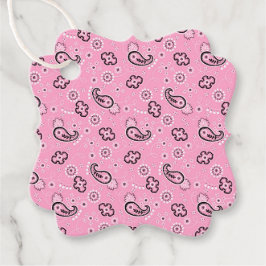 Bandana Pink Blue Two tone Baby Girl Boy Fun Geschenkanhänger