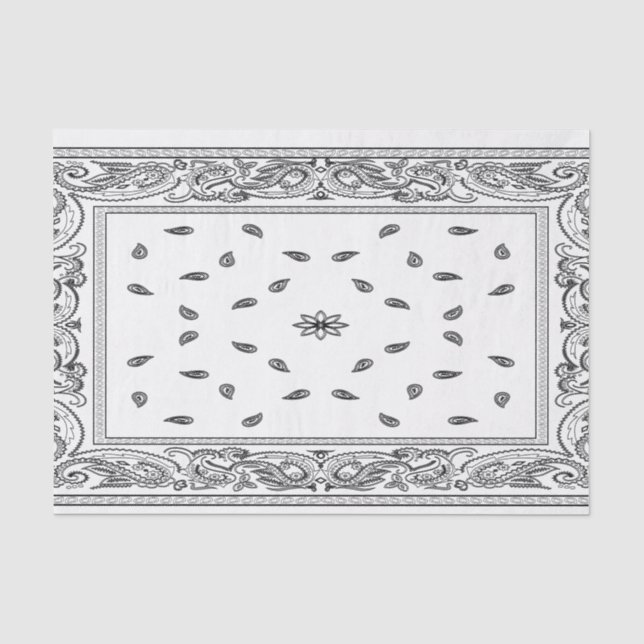 Bandana-Seidenpapier Seidenpapier (Vorderseite)