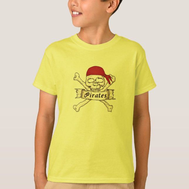 Bandana Skull Pirate Shirt (Vorderseite)