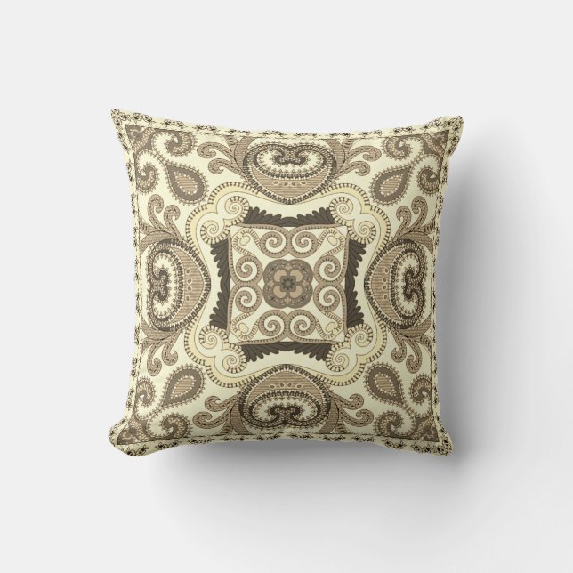 Bandana Throw Pillow Kissen (Vorderseite)