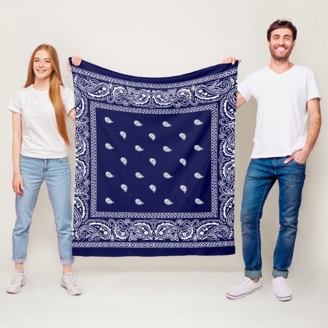 Bandana True Blue Fleece Blanket (Beispiel)