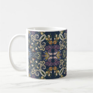 Bandanna mit farbenfrohen Paisley-nahtlosen Muster Kaffeetasse