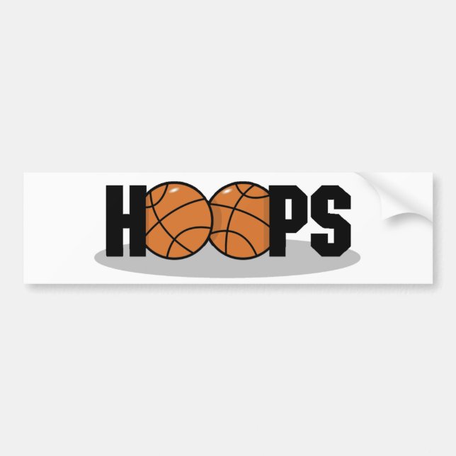Bandbasketball-Autoaufkleber Autoaufkleber (Vorne)