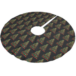 Bandbaum Polyester Weihnachtsbaumdecke