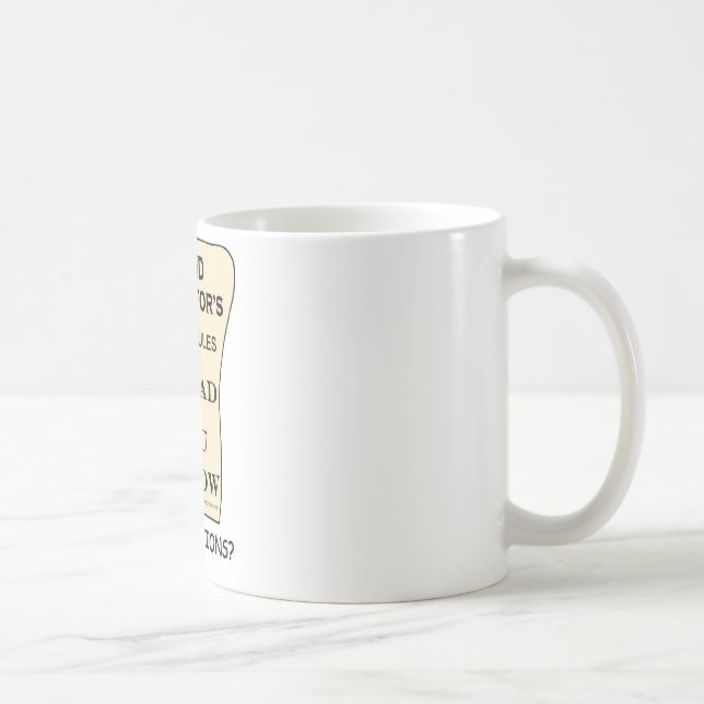 Banddirektorliste Kaffeetasse (Rechts)