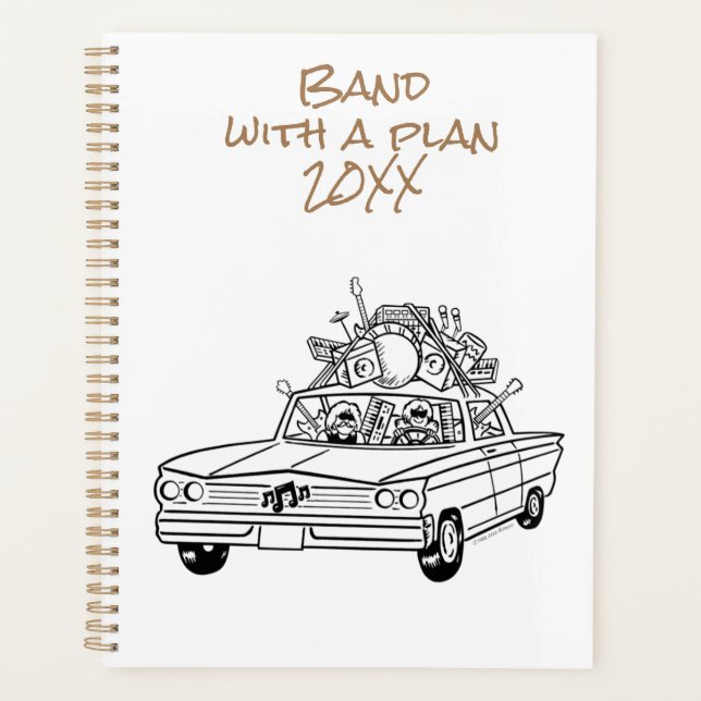 Bande Avec Un Planificateur Plan 20XX (Devant)