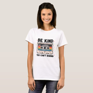 Bande de cassette rétro Be Kind T-Shirt