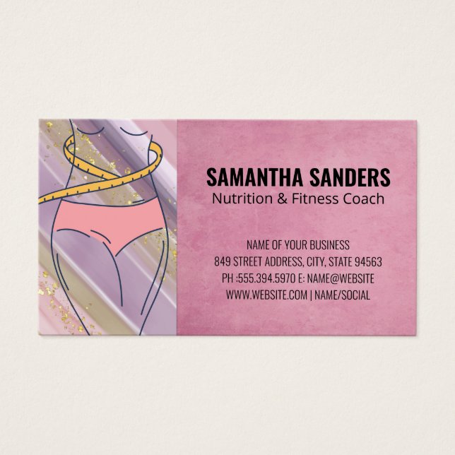 Bande de mesure | Fitness et Santé (Devant)