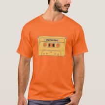 Bande de mixage rétro. T-shirt personnalisé