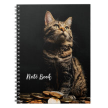 Bande de tigre Cute Chat Imprimer Carnet photo spi