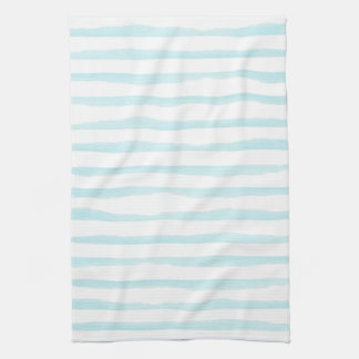 Bande d'eau bleu océan Serviettes de cuisine