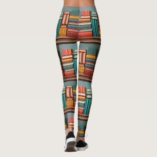 Bände der Bibliotheksbücher Romane Leggings