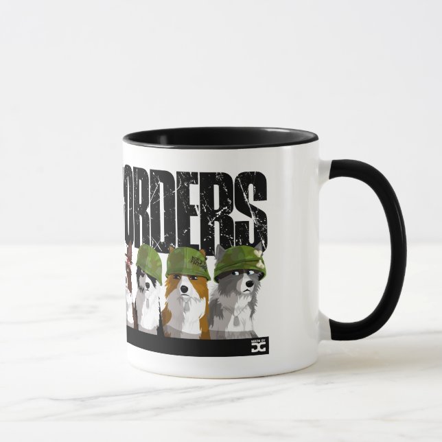 Bande des frontières - tasse (Droite)