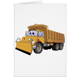 Bande dessinée Brown de camion à benne basculante