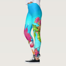 Bande dessinée d'amusement legging avec des