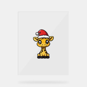 Bande-dessinée de la Giraffe de Noël