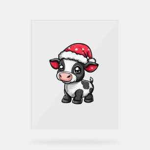 Bande-dessinée de Noël de la vache mignonne X-Mas