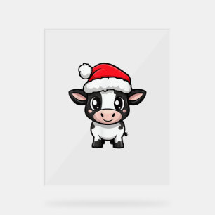 Bande dessinée de Noël de vache