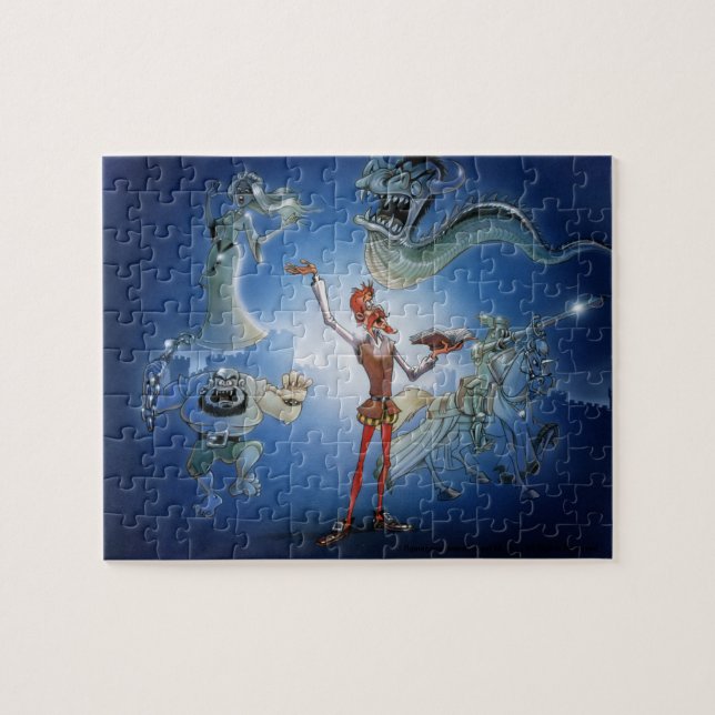 Bande dessinée de puzzle de Don don Quichotte (Horizontal)