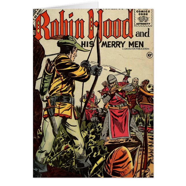Bande dessinée de Robin Hood (Devant)