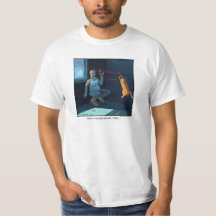 Bande dessinée drôle de T-shirt au sujet de chat