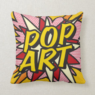 Bande dessinée POP ART WHAM! coussin de coussin