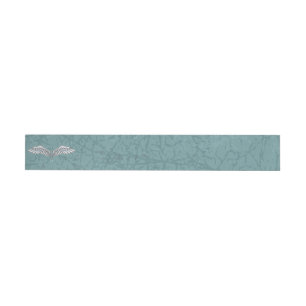 Bande Pour Adresse Ailes gris-bleu