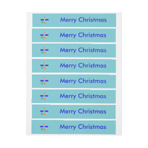 Bande Pour Adresse Créatures de la mer de Noël