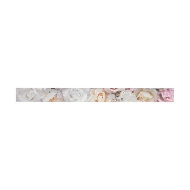 Bande Pour Adresse De Retour Bouquets de Roses 1 (Individual)