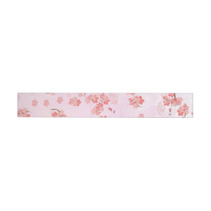 Bande Pour Adresse De Retour Fleur cerise
