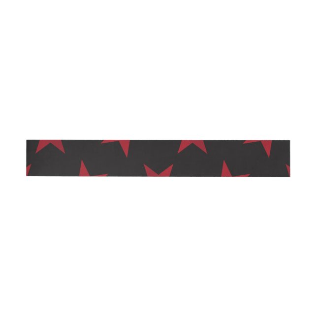 Bande Pour Adresse De Retour Golden Stars Motif 8 (Individuel)