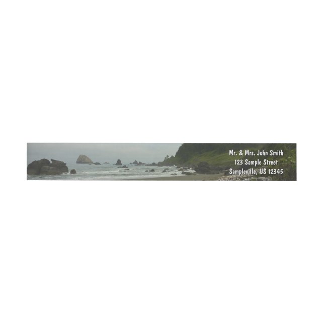 Bande Pour Adresse De Retour Hidden Beach I at Redwood National Park (Individuel)