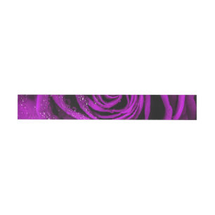 Bande Pour Adresse De Retour Pétales roses 2