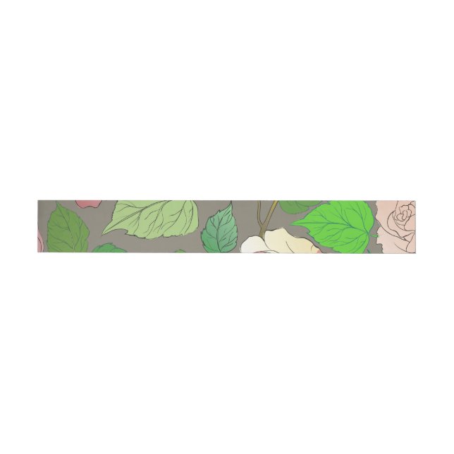 Bande Pour Adresse De Retour Rose 30 (Individuel)